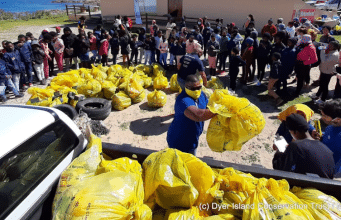 Half a ton waste for International Coastal Clean-up