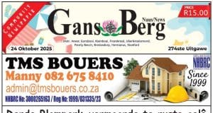GANS-BERG NEWSPAPER 24 OCTOBER 2025