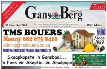 Gans-Berg Newspaper 28 November 2025