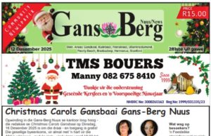 GANS-BERG NEWSPAPER 12 DECEMBER 2025