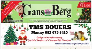 GANS-BERG NEWSPAPER 26 DECEMBER 2025