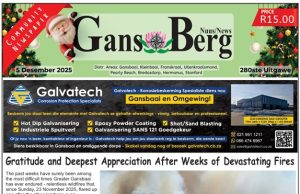 Gans-Berg Newspaper 5 December 2025