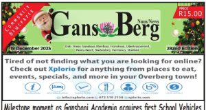 GANS-BERG NEWSPAPER 19 DECEMBER 2025